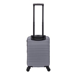 BlockTravel handbagage reiskoffer XS met wielen afneembaar 29 liter - inbouw TSA slot - lichtgewicht - grijs BlockTravel handbagage reiskoffer XS met wielen afneembaar 29 liter - inbouw TSA slot - lichtgewicht - grijs