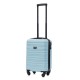 BlockTravel handbagage reiskoffer XS met wielen afneembaar 29 liter - inbouw TSA slot - lichtgewicht - licht blauw