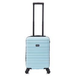 BlockTravel handbagage reiskoffer XS met wielen afneembaar 29 liter - inbouw TSA slot - lichtgewicht - licht blauw BlockTravel handbagage reiskoffer XS met wielen afneembaar 29 liter - inbouw TSA slot - lichtgewicht - licht blauw