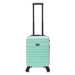 BlockTravel handbagage reiskoffer XS met wielen afneembaar 29 liter - inbouw TSA slot - lichtgewicht - mint groen BlockTravel handbagage reiskoffer XS met wielen afneembaar 29 liter - inbouw TSA slot - lichtgewicht - mint groen