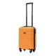 BlockTravel handbagage reiskoffer XS met wielen afneembaar 29 liter - inbouw TSA slot - lichtgewicht - oranje