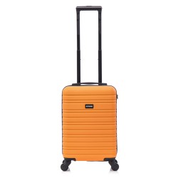 BlockTravel handbagage reiskoffer XS met wielen afneembaar 29 liter - inbouw TSA slot - lichtgewicht - oranje BlockTravel handbagage reiskoffer XS met wielen afneembaar 29 liter - inbouw TSA slot - lichtgewicht - oranje