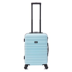 BlockTravel handbagage reiskoffer S met wielen afneembaar 39 liter - inbouw TSA slot - lichtgewicht - licht blauw BlockTravel handbagage reiskoffer S met wielen afneembaar 39 liter - inbouw TSA slot - lichtgewicht - licht blauw