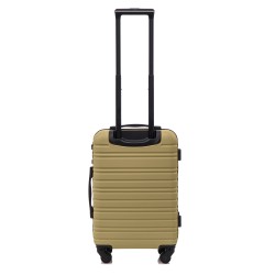 BlockTravel handbagage reiskoffer S met wielen afneembaar 39 liter - inbouw TSA slot - lichtgewicht - olijf groen BlockTravel handbagage reiskoffer S met wielen afneembaar 39 liter - inbouw TSA slot - lichtgewicht - olijf groen
