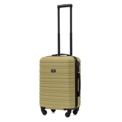 BlockTravel handbagage reiskoffer S met wielen afneembaar 39 liter - inbouw TSA slot - lichtgewicht - olijf groen BlockTravel handbagage reiskoffer S met wielen afneembaar 39 liter - inbouw TSA slot - lichtgewicht - olijf groen