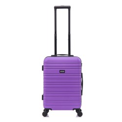 BlockTravel handbagage reiskoffer S met wielen afneembaar 39 liter - inbouw TSA slot - lichtgewicht - paars BlockTravel handbagage reiskoffer S met wielen afneembaar 39 liter - inbouw TSA slot - lichtgewicht - paars