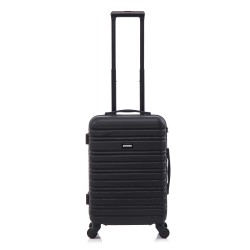 BlockTravel handbagage reiskoffer S met wielen afneembaar 39 liter - inbouw TSA slot - lichtgewicht - zwart BlockTravel handbagage reiskoffer S met wielen afneembaar 39 liter - inbouw TSA slot - lichtgewicht - zwart