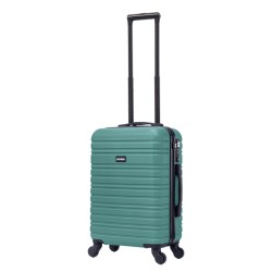 BlockTravel handbagage reiskoffer S met wielen afneembaar 39 liter - inbouw TSA slot - lichtgewicht - groen BlockTravel handbagage reiskoffer S met wielen afneembaar 39 liter - inbouw TSA slot - lichtgewicht - groen