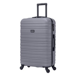 BlockTravel reiskoffer M met wielen afneembaar 74 liter - inbouw TSA slot - lichtgewicht - grijs BlockTravel reiskoffer M met wielen afneembaar 74 liter - inbouw TSA slot - lichtgewicht - grijs
