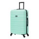 BlockTravel reiskoffer M met wielen afneembaar 74 liter - inbouw TSA slot - lichtgewicht - mint groen