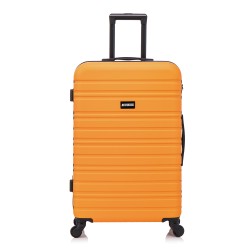 BlockTravel reiskoffer M met wielen afneembaar 74 liter - inbouw TSA slot - lichtgewicht - oranje BlockTravel reiskoffer M met wielen afneembaar 74 liter - inbouw TSA slot - lichtgewicht - oranje