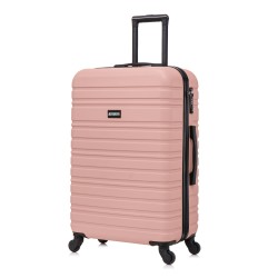 BlockTravel reiskoffer M met wielen afneembaar 74 liter - inbouw TSA slot - lichtgewicht - rose goud BlockTravel reiskoffer M met wielen afneembaar 74 liter - inbouw TSA slot - lichtgewicht - rose goud