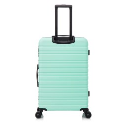 BlockTravel reiskoffer L met dubbele wielen 95 liter - inbouw TSA slot - lichtgewicht - mint groen BlockTravel reiskoffer L met dubbele wielen 95 liter - inbouw TSA slot - lichtgewicht - mint groen