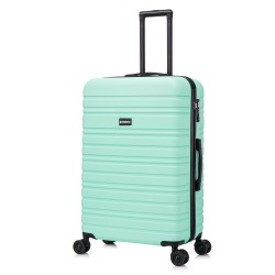 BlockTravel reiskoffer L met dubbele wielen 95 liter - inbouw TSA slot - lichtgewicht - mint groen BlockTravel reiskoffer L met dubbele wielen 95 liter - inbouw TSA slot - lichtgewicht - mint groen