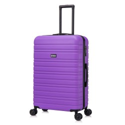 BlockTravel reiskoffer L met dubbele wielen 95 liter - inbouw TSA slot - lichtgewicht - paars BlockTravel reiskoffer L met dubbele wielen 95 liter - inbouw TSA slot - lichtgewicht - paars