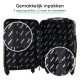 BlockTravel handbagage reiskoffer S met wielen afneembaar 39 liter - inbouw TSA slot - lichtgewicht - licht groen