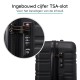 BlockTravel handbagage reiskoffer XS met wielen afneembaar 29 liter - inbouw TSA slot - lichtgewicht - zwart