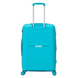 BlockTravel Palma - PP - reiskoffer met wielen - L - 98 tot 108 liter - vergrootbaar - met inbouw TSA cijferslot – blauw BlockTravel Palma - PP - reiskoffer met wielen - L - 98 tot 108 liter - vergrootbaar - met inbouw TSA cijferslot – blauw