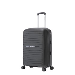 BlockTravel Palma PP reiskoffer met wielen S 38 tot 43 liter vergrootbaar met inbouw TSA cijferslot – grijs BlockTravel Palma PP reiskoffer met wielen S 38 tot 43 liter vergrootbaar met inbouw TSA cijferslot – grijs